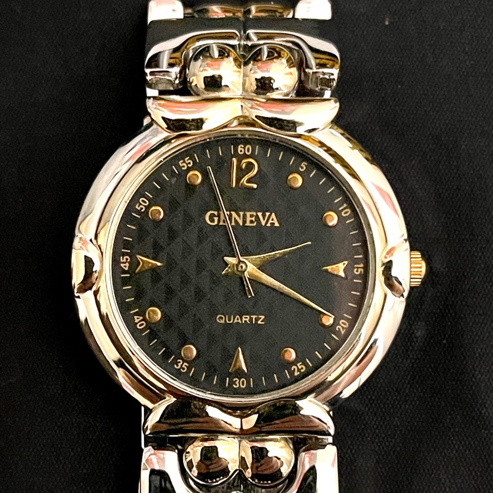 Vintage Silver Geneva Watch